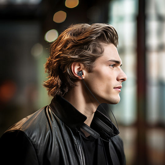 Hoco ES70 In-ear Bluetooth Handsfree Earphones with Sweat Resistance Black view 4