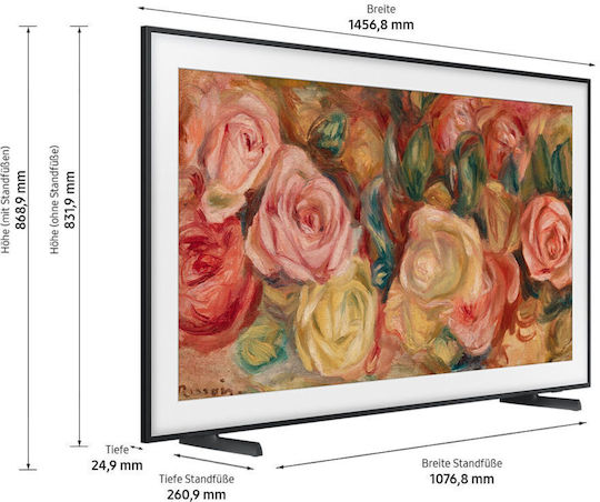 Samsung Smart Television 65" 4K UHD QLED LS03D HDR (2024) view 5