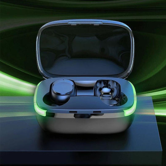 Nubi Y60 In-ear Bluetooth Handsfree Earphones with Sweat Resistance and Charging Case Black vue 5