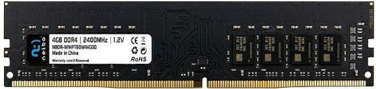 Nelbo DDR4 with Module 1x4GB and Speed 2400 for Desktop DRY669BBM view 2