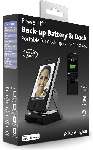 Kensington K39253EU Power Bank 1200mAh Black view 2
