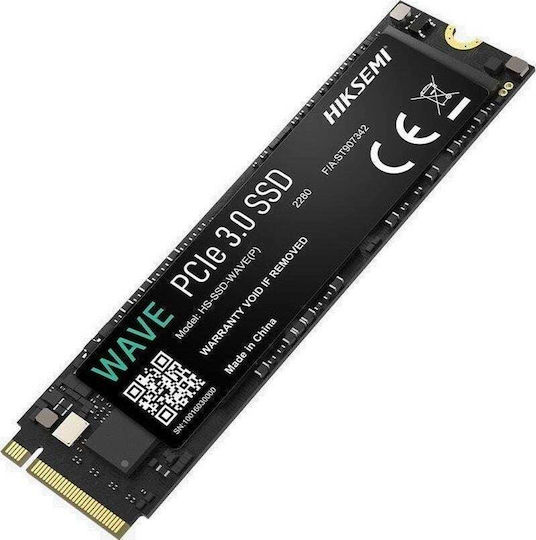 Hiksemi Wave P SSD 256GB M.2 NVMe PCI Express 4.0 HS-SSD-WAVE(P)(STD)/256G/PCIE3/WW