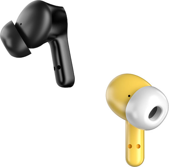Dudao U16H In-ear Bluetooth Handsfree Earphones with Charging Case Yellow view 5