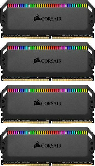 Corsair Dominator Platinum RGB 32GB DDR4 RAM with 4 Modules (4x8GB) and 3200 Speed for Desktop (CMT32GX4M4C3200C16) Ansicht 2