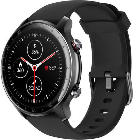 Jmsmart Target 45mm Smartwatch with Heart Rate Monitor (Black) vue 2