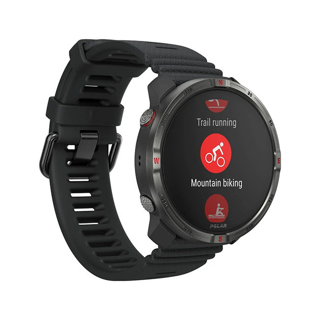 Polar GRIT X2 44mm Waterproof Smartwatch with Heart Rate Monitor (Black) view 4