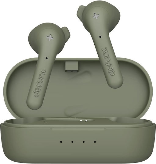 Defunc True Basic In-ear Bluetooth Handsfree Earphones with Charging Case Green view 2