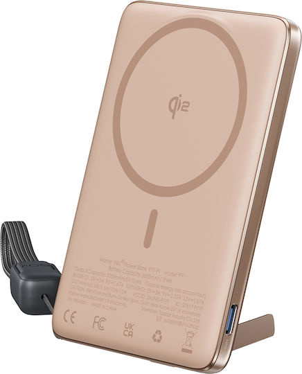 Iniu Power Bank 5000mAh 20W with USB-C Port Desert Titanium view 3