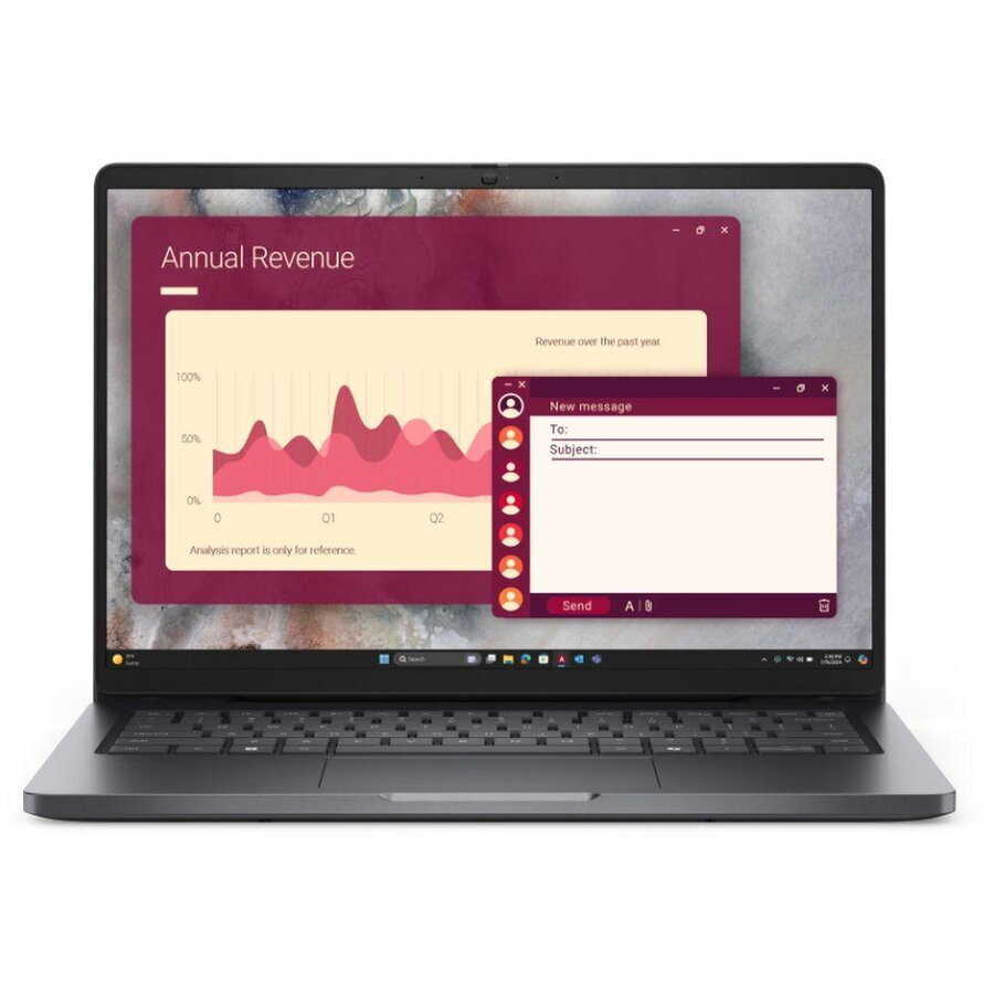 Dell Pro 14 PC14250 14" IPS FHD+ (Core 7-150U/16GB/512GB SSD/W11 Pro) (US Keyboard)