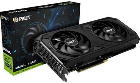 Palit GeForce RTX 4070 Super 12GB GDDR6X Dual Graphics Card view 4