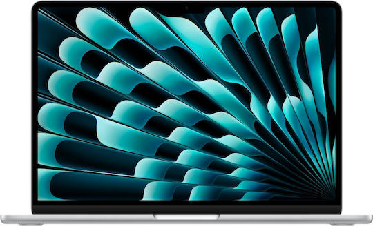 Apple MacBook Air 13" (2024) 13.6" Retina Display (M3-8-core/16GB/256GB SSD) Silver (International English Keyboard)