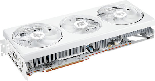 PowerColor Radeon RX 7800 XT 16GB GDDR6 Hellhound White Graphics Card vue 7