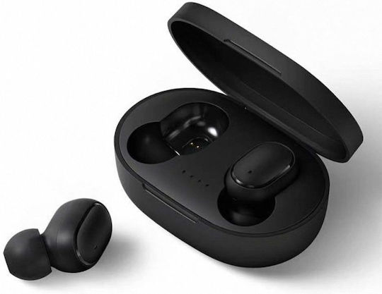 Blue Star TX2 In-ear Bluetooth Handsfree Earphones with Charging Case Black