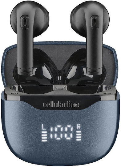 Cellular Line Core Pro Earbud Bluetooth Handsfree Earphones with Charging Case Black view 1