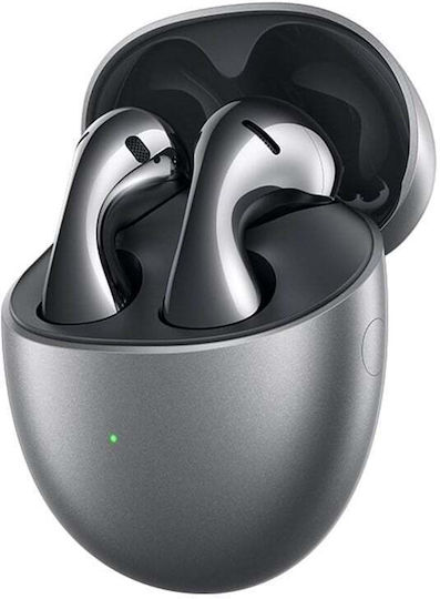 Huawei FreeBuds 5 Bluetooth Handsfree Earphones with Sweat Resistance and Charging Case Silver Frost view 2