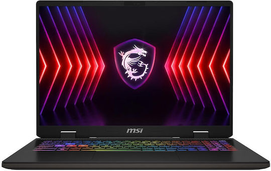 MSI Sword 16 HX B14VGKG 16" QHD+ 240Hz (i7-14700HX/16GB/1TB SSD/GeForce RTX 4070/W11 Home) (US Keyboard)