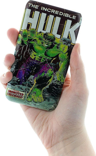 Hulk Power Bank 4000mAh with USB-A Port Multicolour view 3