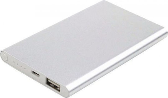 Bormann BBC5001 Power Bank 5000mAh with USB-A Port Silver view 3