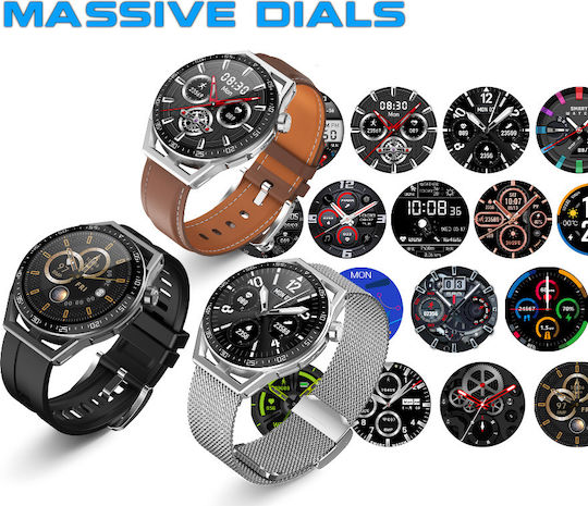 AGBarr Battery Watch with Rubber Strap view 3
