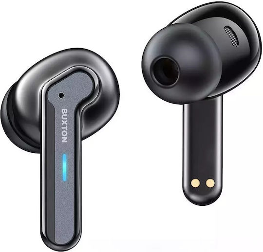 Buxton BTW8200 Raccoon In-ear Bluetooth Handsfree Earphones with Sweat Resistance and Charging Case Black view 8