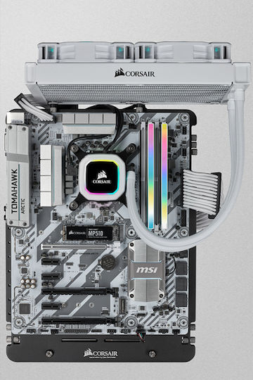 Corsair Vengeance RGB Pro SL DDR4 16GB RAM with 2x8GB Modules and Speed 3200 for Desktop CMH16GX4M2E3200C16W view 5