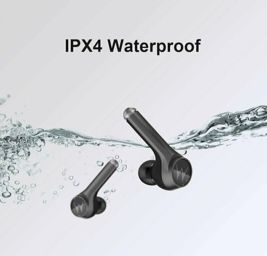 Motorola Vervebuds 800 Bluetooth Handsfree Earphones with Sweat Resistance and Charging Case Black view 4