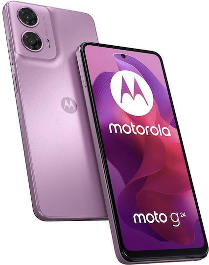 Motorola Moto G24 Dual SIM (4GB/128GB) Pink Lavender