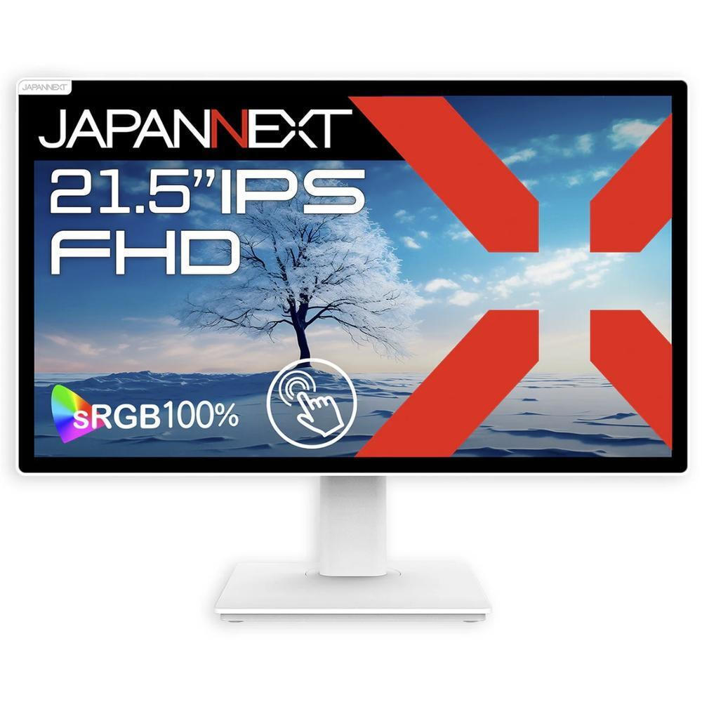 Japannext IPS HDR Touch Monitor 21.5" FHD 1920x1080 with Response Time 8ms GTG view 1