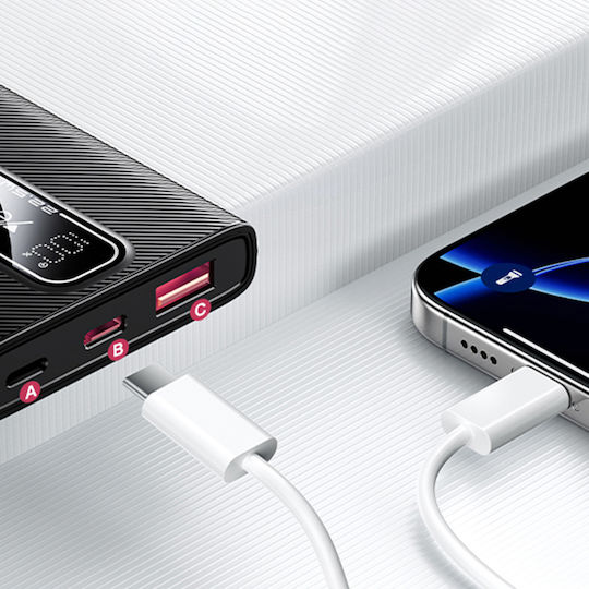Yesido YP92 Power Bank 5000mAh 22.5W with USB-A Port and USB-C Port Black view 4