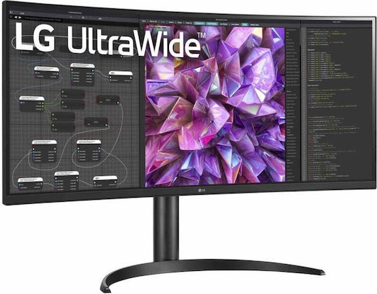 LG 34WQ75C-B Ultrawide IPS HDR Curved Monitor 34" QHD 3440x1440 with Response Time 5ms GTG view 3
