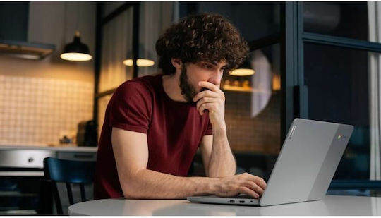 Lenovo IP Slim 3 Chrome 14IAN8 14" IPS FHD 144Hz (i3-N305/8GB/128GB Flash Storage/Chrome OS) Storm Grey (FR Keyboard) view 3
