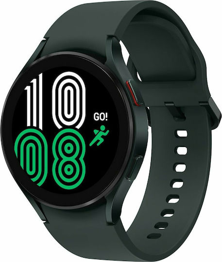 Samsung Galaxy Watch4 Aluminium 44mm Waterproof with Heart Rate Monitor (Green) view 3