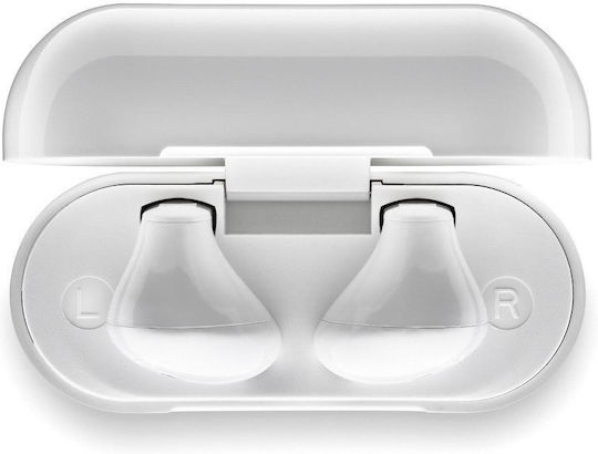 NGS Artica Duo In-ear Bluetooth Handsfree Earphones with Charging Case White vue 3