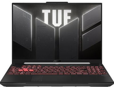 Asus TUF Gaming A16 FA607PV-N3060W 16" FHD+ 165Hz (Ryzen 9-7845HX/16GB/512GB SSD/GeForce RTX 4060/W11 Home) Mecha Gray (US Keyboard) view 1