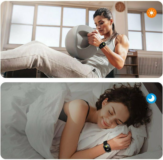 Joyroom JR-FT1 Pro 46mm Smartwatch with Heart Rate Monitor (Black) view 8