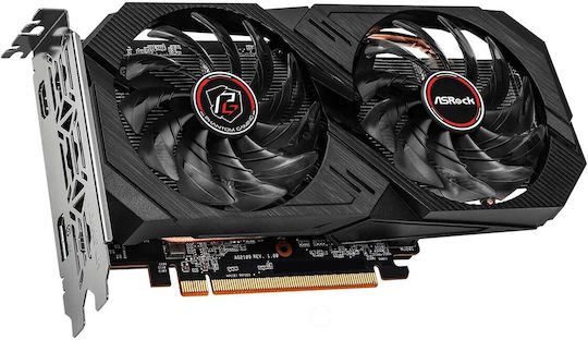 ASRock Radeon RX 6500 XT 8GB GDDR6 Phantom Gaming OC Graphics Card view 4