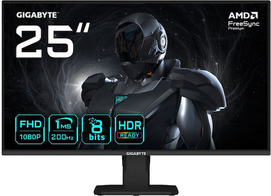 Gigabyte GS25F2 IPS HDR Gaming Monitor 25" FHD 1920x1080 200Hz with Response Time 1ms GTG
