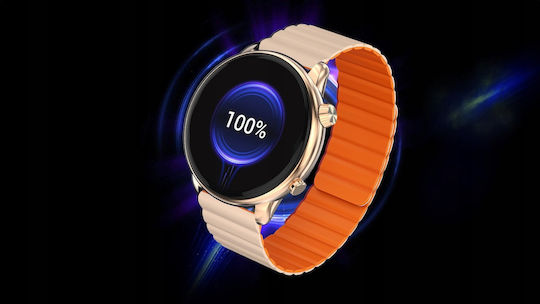 Imiki Holo TG2 46mm Smartwatch with Heart Rate Monitor (Gold) view 5