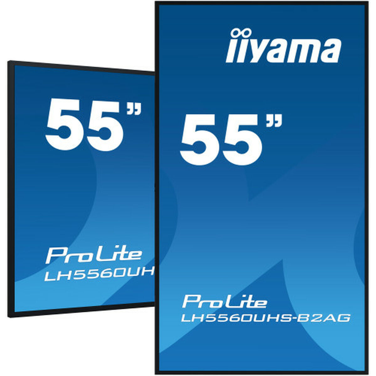Iiyama LH5560UHS-B2AG VA Monitor 55" 4K 3840x2160 with Response Time 6.5ms GTG view 3