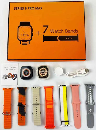 Ultra U9 Smartwatch (Orange) view 1