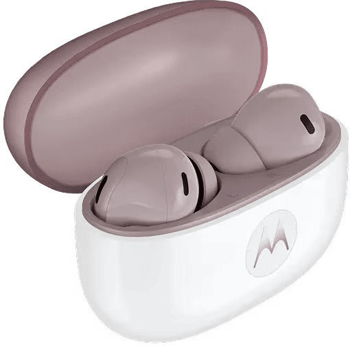 Motorola Moto Buds 2 Bluetooth Handsfree Earphones with Sweat Resistance and Charging Case PANTONE Violet Ice view 2