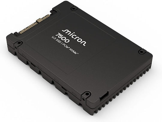 Micron 7500 Pro SSD 3.8TB U.3 Type with PCI Express 4.0 Connection MTFDKCC3T8TGP-1BK1DABYYT