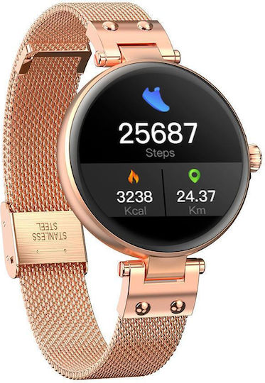 Forever ForeVive Petite SB-305 36mm Smartwatch with Heart Rate Monitor (Rose Gold) view 6