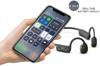 Techly ICC-SH-BONE-BLT Bone Conduction Bluetooth Handsfree Earphones Black view 4