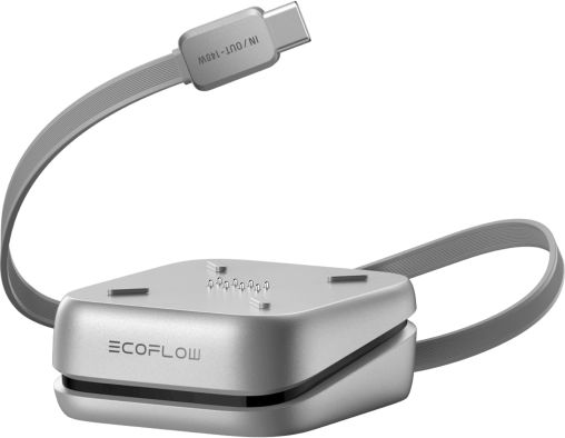 EcoFlow RAPID Pro X Power Bank 27650mAh 300W with 3 USB-C Power Delivery Ports Gray view 5