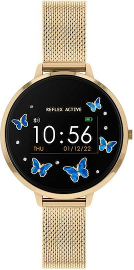 Reflex Active Smartwatch with Heart Rate Monitor (Gold)