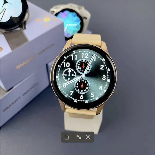 Microwear T2 Pro Smartwatch with Heart Rate Monitor (Pink) view 3