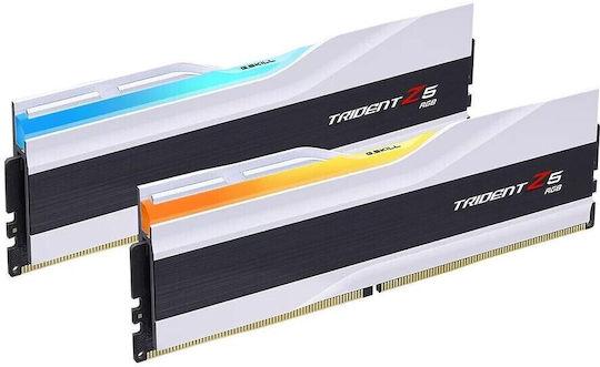 G.Skill Trident Z5 RGB DDR5 32GB RAM with 2x16GB Modules and Speed 6000 for Desktop F5-6000J3238F16GX2-TZ5RW view 2