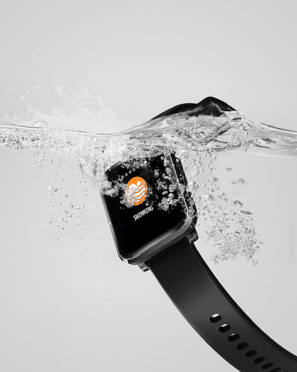 BlitzWolf BW-HL1 Waterproof Smartwatch with Heart Rate Monitor (Black) vue 6