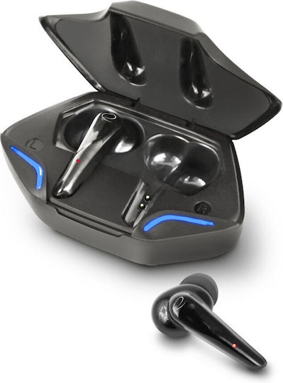 Esperanza EH231K In-ear Bluetooth Handsfree Earphones with Charging Case Black view 1